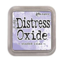 Load image into Gallery viewer, Tim Holtz - Distress Oxide Pad - Large. Create an aged look on papers, fibers, photos and more! This package contains one 2-1/4x2-1/4 inch ink pad. Comes in a variety of distressed colors. Each sold separately. Available at Embellish Away located in Bowmanville Ontario Canada. Shaded Lilac
