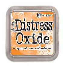 Load image into Gallery viewer, Tim Holtz - Distress Oxide Pad - Large. Create an aged look on papers, fibers, photos and more! This package contains one 2-1/4x2-1/4 inch ink pad. Comes in a variety of distressed colors. Each sold separately. Available at Embellish Away located in Bowmanville Ontario Canada. Spiced Marmalade.

