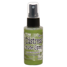 गैलरी व्यूवर में इमेज लोड करें, Tim Holtz - Distress Oxide Spray. Creates oxidized effects when sprayed with water. Use for quick and easy ink coverage on porous surfaces. Spray through stencils, layer colors, spritz with water and watch the color mix and blend.  Available at Embellish Away located in Bowmanville Ontario Canada. Peeled Paint
