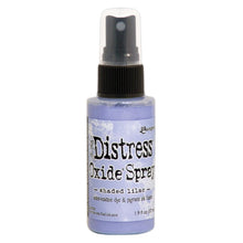 गैलरी व्यूवर में इमेज लोड करें, Tim Holtz - Distress Oxide Spray. Creates oxidized effects when sprayed with water. Use for quick and easy ink coverage on porous surfaces. Spray through stencils, layer colors, spritz with water and watch the color mix and blend.  Available at Embellish Away located in Bowmanville Ontario Canada. Shaded Lilac
