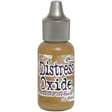 Cargar imagen en el visor de la galería, Tim Holtz - Distress Oxides Reinker. Tim Holtz-Ranger Distress Oxides Reinkers. This water-reactive dye and pigment ink fusion creates an oxidized effect when sprayed with water. Use to re-ink Distress Oxide Ink Pads (sold separately). Available at Embellish Away located in Bowmanville Ontario Canada. Brushed Corduroy
