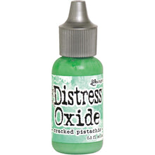 Cargar imagen en el visor de la galería, Tim Holtz - Distress Oxides Reinker. Tim Holtz-Ranger Distress Oxides Reinkers. This water-reactive dye and pigment ink fusion creates an oxidized effect when sprayed with water. Use to re-ink Distress Oxide Ink Pads (sold separately). Available at Embellish Away located in Bowmanville Ontario Canada. Cracked Pistachio
