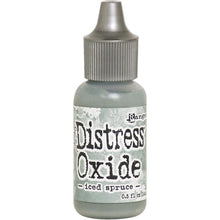 गैलरी व्यूवर में इमेज लोड करें, Tim Holtz-Ranger Distress Oxides Reinkers. This water-reactive dye and pigment ink fusion creates an oxidized effect when sprayed with water. Use to re-ink Distress Oxide Ink Pads (sold separately). Available at Embellish Away located in Bowmanville Ontario Canada. Iced Spruce
