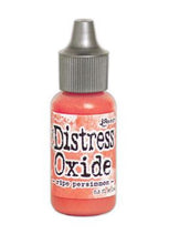गैलरी व्यूवर में इमेज लोड करें, Tim Holtz-Ranger Distress Oxides Reinkers. This water-reactive dye and pigment ink fusion creates an oxidized effect when sprayed with water. Use to re-ink Distress Oxide Ink Pads (sold separately). Available at Embellish Away located in Bowmanville Ontario Canada. Ripe Persimmon
