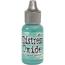 गैलरी व्यूवर में इमेज लोड करें, Tim Holtz-Ranger Distress Oxides Reinkers. This water-reactive dye and pigment ink fusion creates an oxidized effect when sprayed with water. Use to re-ink Distress Oxide Ink Pads (sold separately). Available at Embellish Away located in Bowmanville Ontario Canada. Salvaged Patina
