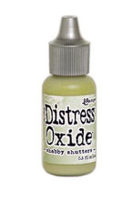 गैलरी व्यूवर में इमेज लोड करें, Tim Holtz-Ranger Distress Oxides Reinkers. This water-reactive dye and pigment ink fusion creates an oxidized effect when sprayed with water. Use to re-ink Distress Oxide Ink Pads (sold separately). Available at Embellish Away located in Bowmanville Ontario Canada. Shabby Shutters
