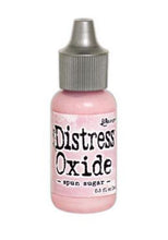 गैलरी व्यूवर में इमेज लोड करें, Tim Holtz-Ranger Distress Oxides Reinkers. This water-reactive dye and pigment ink fusion creates an oxidized effect when sprayed with water. Use to re-ink Distress Oxide Ink Pads (sold separately). Available at Embellish Away located in Bowmanville Ontario Canada. Spun Sugar
