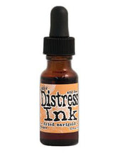 गैलरी व्यूवर में इमेज लोड करें, Tim Holtz - Distress  Reinker. Create an aged look on papers, fibers, photos and more! This package contains one 0.5oz bottle of distress ink. Acid free. Conforms to ASTM D4236. Comes in a variety of colors. Each sold separately. Available at Embellish Away located in Bowmanville Ontario. Dried Marigold
