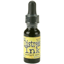गैलरी व्यूवर में इमेज लोड करें, Tim Holtz - Distress  Reinker. Create an aged look on papers, fibers, photos and more! This package contains one 0.5oz bottle of distress ink. Acid free. Conforms to ASTM D4236. Comes in a variety of colors. Each sold separately. Available at Embellish Away located in Bowmanville Ontario. Mustard Seed
