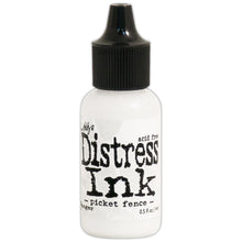 Charger l&#39;image dans la galerie, Tim Holtz - Distress  Reinker. Create an aged look on papers, fibers, photos and more! This package contains one 0.5oz bottle of distress ink. Acid free. Conforms to ASTM D4236. Comes in a variety of colors. Each sold separately. Available at Embellish Away located in Bowmanville Ontario. Picket Fence
