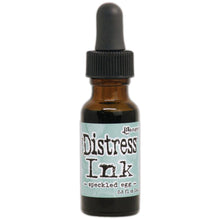 Load image into Gallery viewer, Tim Holtz - Distress  Reinker. Create an aged look on papers, fibers, photos and more! This package contains one 0.5oz bottle of distress ink. Acid free. Conforms to ASTM D4236. Comes in a variety of colors. Each sold separately. Available at Embellish Away located in Bowmanville Ontario. Speckled Egg
