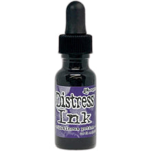 Load image into Gallery viewer, Tim Holtz - Distress  Reinker. Create an aged look on papers, fibers, photos and more! This package contains one 0.5oz bottle of distress ink. Acid free. Conforms to ASTM D4236. Comes in a variety of colors. Each sold separately. Available at Embellish Away located in Bowmanville Ontario. Villainous Potion
