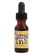 Charger l&#39;image dans la galerie, Tim Holtz - Distress  Reinker. Create an aged look on papers, fibers, photos and more! This package contains one 0.5oz bottle of distress ink. Acid free. Conforms to ASTM D4236. Comes in a variety of colors. Each sold separately. Available at Embellish Away located in Bowmanville Ontario. Wild Honey
