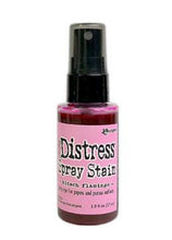 गैलरी व्यूवर में इमेज लोड करें, Tim Holtz - Distress Spray - Stain. Spray directly on porous surfaces a quick, easy ink coverage. Mist with water to blend color and get mottled effects. This package contains one 1.9oz. Comes in a variety of colors. Available at Embellish Away located in Bowmanville Ontario Canada. Kitsch Flamingo
