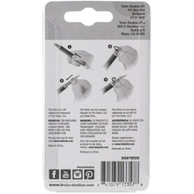 गैलरी व्यूवर में इमेज लोड करें, Tim Holtz - Retractable Craft Knife Refill Blades - 5 per Pkg. Be prepared with these spare replacement blades by Tonic Studios. For use with item 3356eUS Tim Retractable Craft Knife (sold separately). Imported. Available at Embellish Away located in Bowmanville Ontario Canada.
