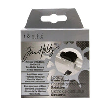 Load image into Gallery viewer, Tim Holtz - Rotary Media Trimmer - Spare Blade Carriage. The Replacement Blade Carriage for the Tim Holtz® Rotary Media Trimmer, the perfect solution for quick and easy blade replacement during your crafting projects. Available at Embellish Away located in Bowmanville Ontario Canada.
