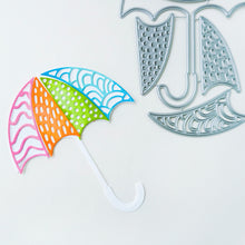 Cargar imagen en el visor de la galería, You can always find shelter under my umbrella, friend! The Under the Umbrella Die is a fab addition to your stash of favorite patterned dies.  Available at Embellish Away located in Bowmanville Ontario Canada.
