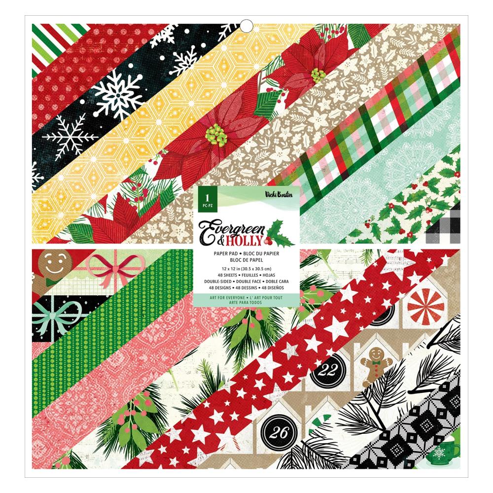 American Crafts - Vicki Boutin - Double-Sided Paper Pad 12