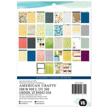 Load image into Gallery viewer, American Crafts - Vicki Boutin - Double-Sided Paper Pad 6&quot;X8&quot; - 36/Pkg - Print Shop. Available at Embellish Away located in Bowmanville Ontario Canada.
