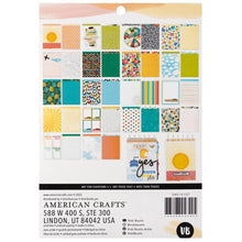Load image into Gallery viewer, American Crafts - Vicki Boutin - Double-Sided Paper Pad 6&quot;X8&quot; - 36/Pkg - Where To Next.

