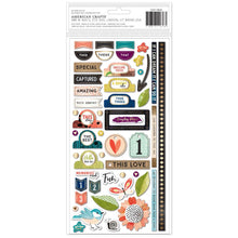 Load image into Gallery viewer, Vicki Boutin - Thickers Stickers - 100/Pkg - Print Shop - Making Things Phrase/Chipboard. Available at Embellish Away located in Bowmanville Ontario Canada.
