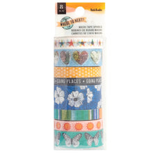 Load image into Gallery viewer, Vicki Boutin - Washi Tape - 8/Pkg - Where To Next. Available at Embellish Away located in Bowmanville Ontario Canada.
