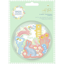 Charger l&#39;image dans la galerie, Violet Studio - Farmstead Easter - Card Toppers - 28/Pkg.  Coordinating: 6x6 Pack, Ribbon Bows, Paper Mini Daisies, Card Toppers, Sentiment Stickers, Card Making Kit. Available at Embellish Away located in Bowmanville Ontario Canada.
