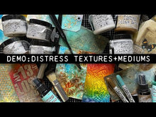 Charger et lire la vidéo dans la visionneuse de la Galerie, Tim Holtz - Distress Collage Mini Mediums - 1oz - Vintage, Matte &amp; Crazing
