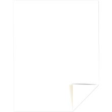 Load image into Gallery viewer, Neenah - 110lb Classic Crest Cardstock 8.5&quot;X11&quot; - Solar White. Perfect for school, office or home! Purchase per sheet or 125 8.5x11 inch sheets of cardstock. Made in USA. Available at Embellish Away located in Bowmanville Ontario Canada.

